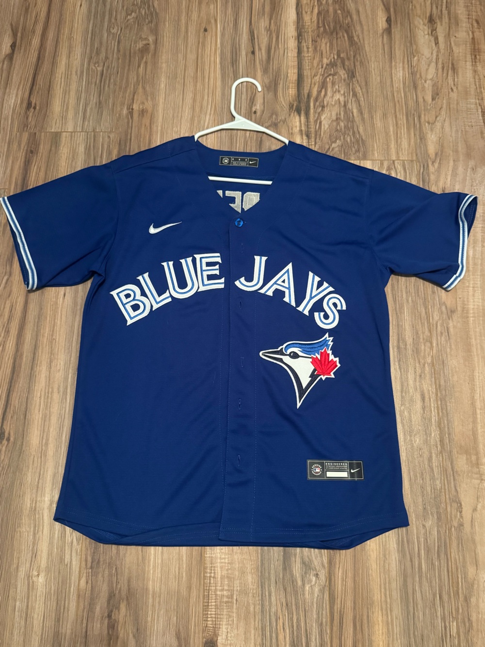 Nike Toronto Blue Jays Royal Blue Button Baseball Jersey